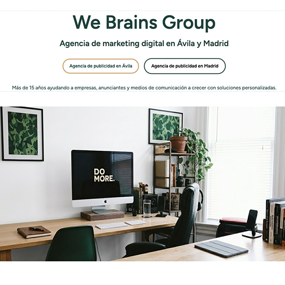web we brains home blog
