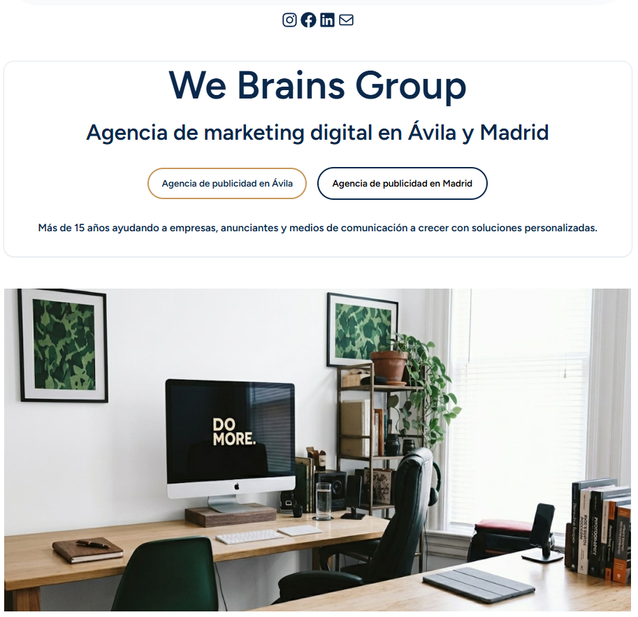 La importancia de tener una página web profesional